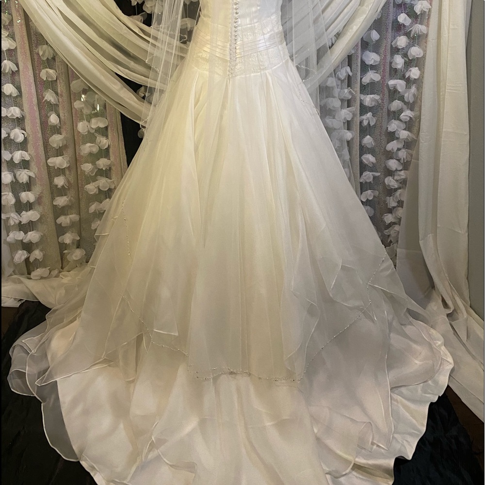 Renella De Fina Couture 100%Silk Gown NWT - Picture 7 of 9